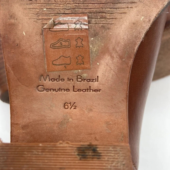 Madewell et Sezane Billie Bootie with Tassel Ties All Leather - Size 6 1/2 - Picture 9 of 9